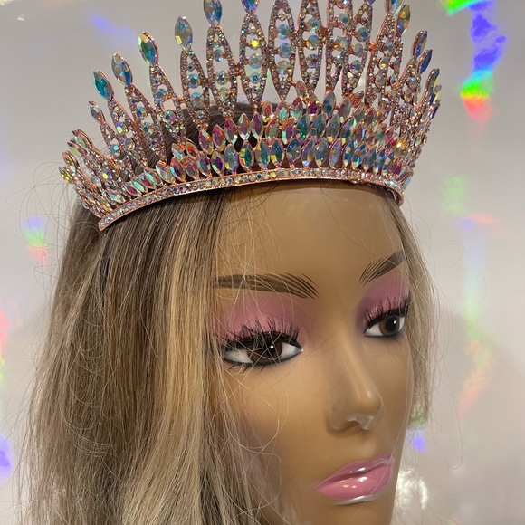 Rose Gold Tiera - Picture 3 of 7